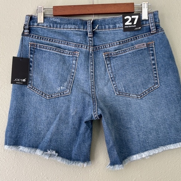 Joe’s Jeans Easy Bermuda Denim Distressed Jeans Sizes 27 NWT - Picture 5 of 10